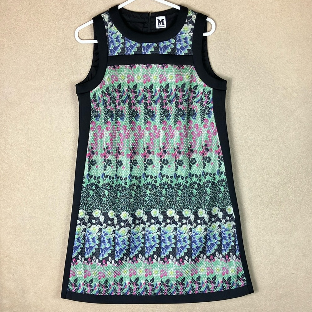 M by Missoni Floral Multicolor Summer Sleeveless Day Dress Women’s size 46